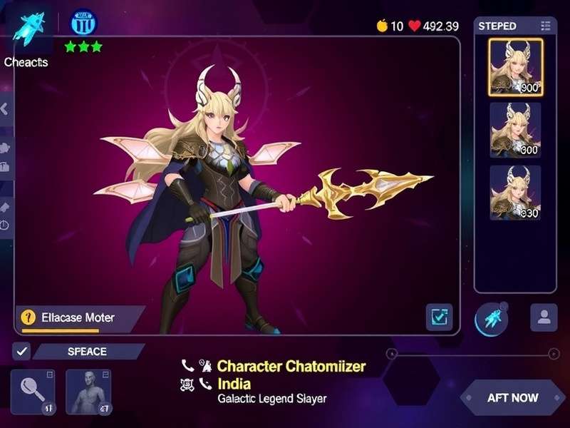 Galactic Legend Slayer Gameplay Screenshot